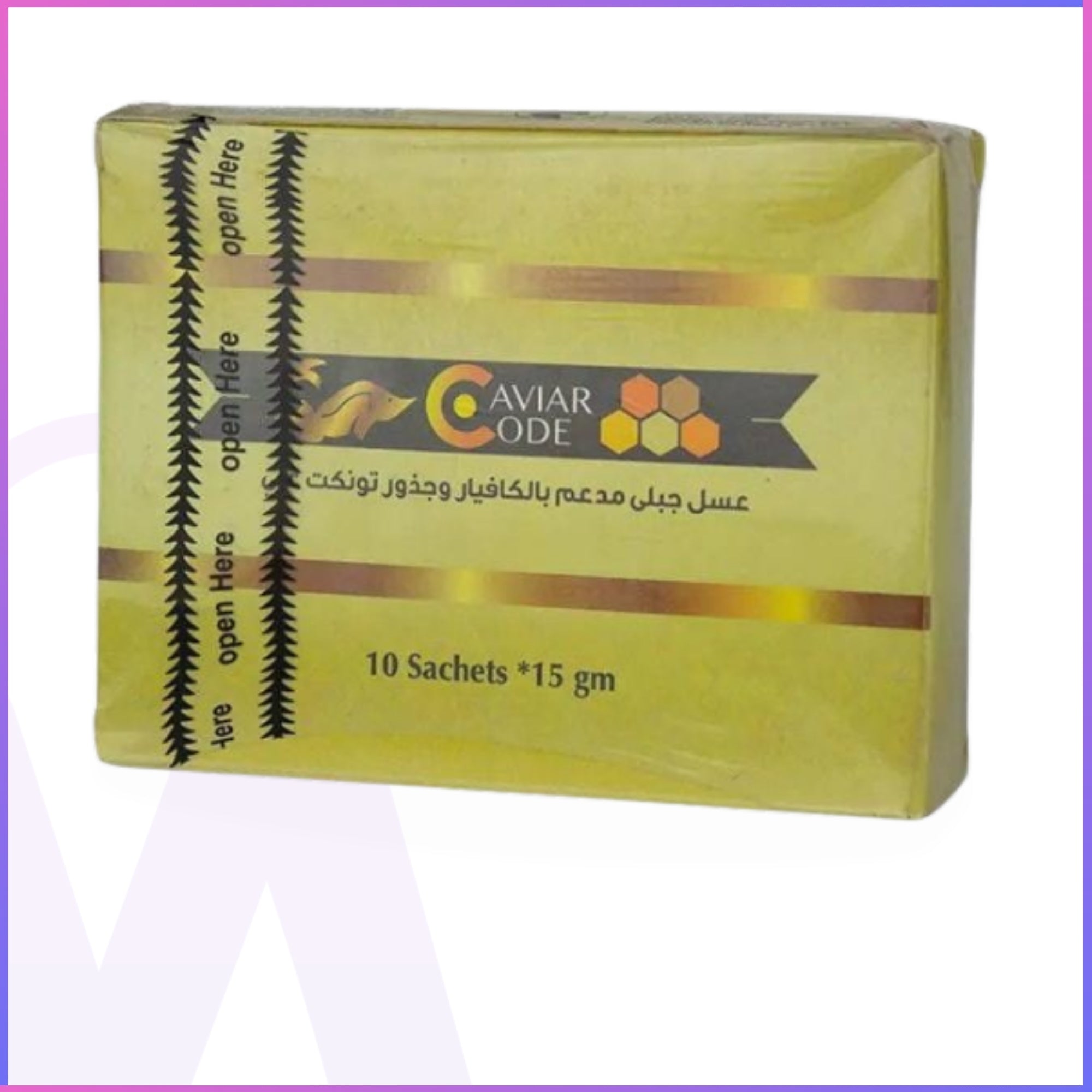 Caviar Code Mountain Honey for Men – 10 Sachets × 15g