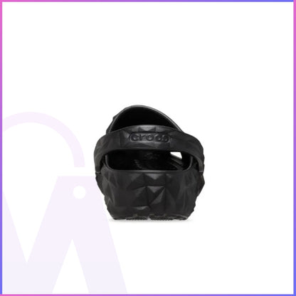 Unisex Crocs Classic Geometric Clog - Black
