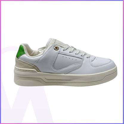 Tommy Hilfiger Leather White Sneakers