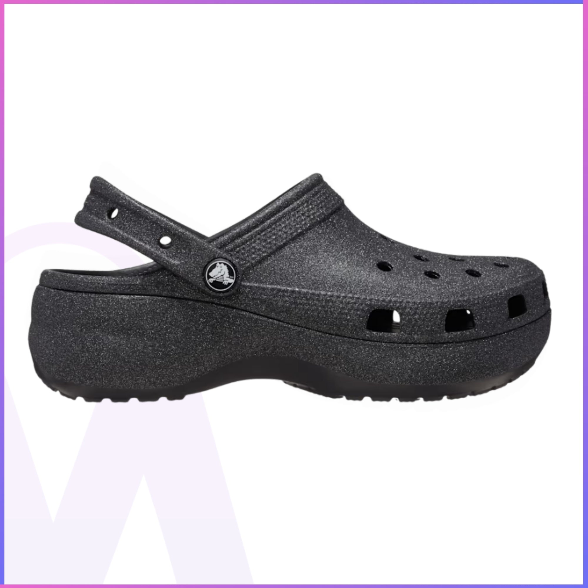 Women's Classic Platform Glitter Clog