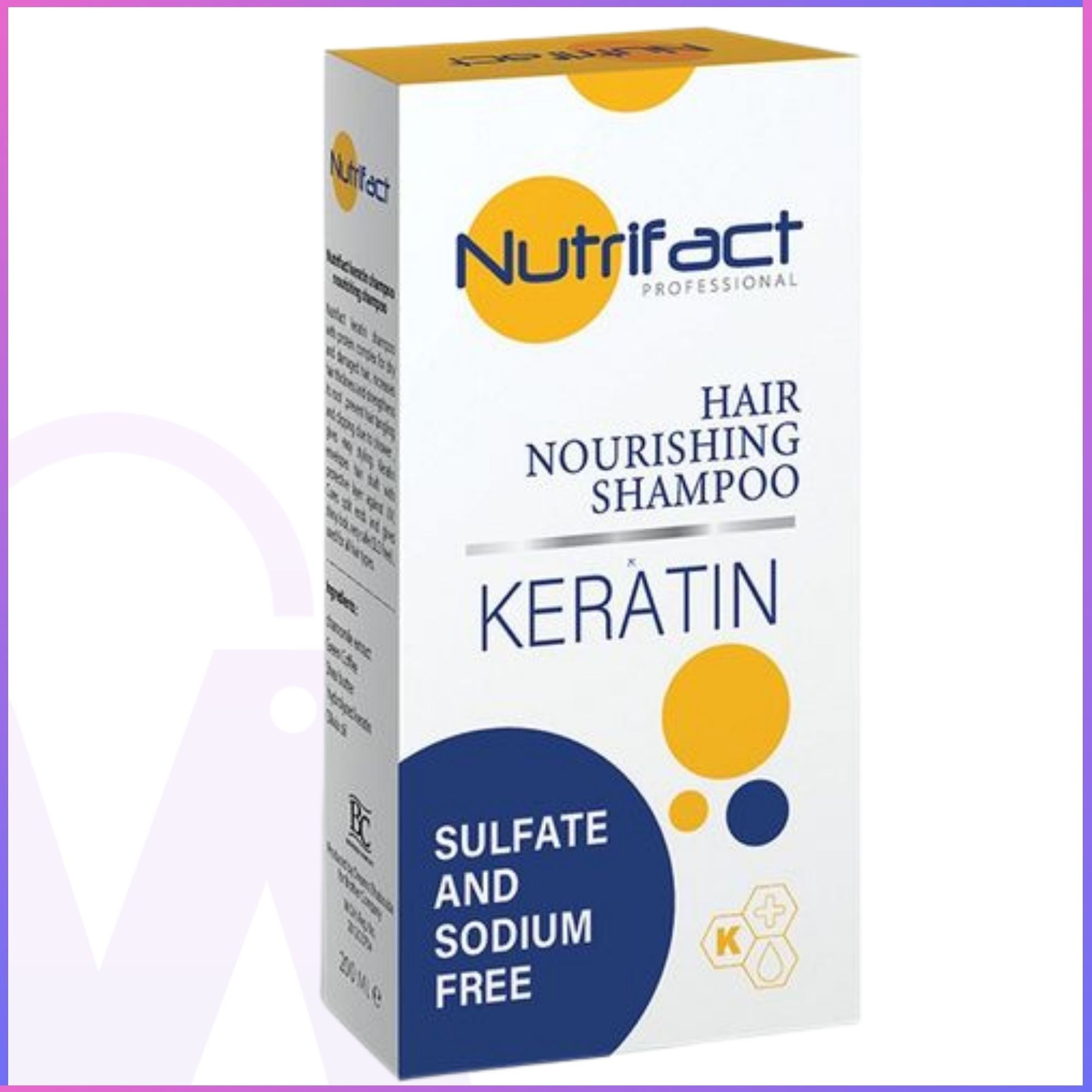 Nutrifact Keratin Shampoo – Nourishing & Sulfate Free (200ml)