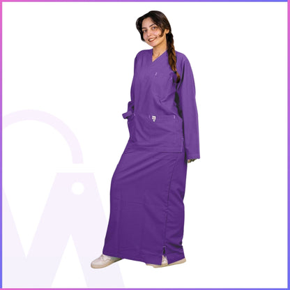 Women's Skirt Scrub Set – Lycra