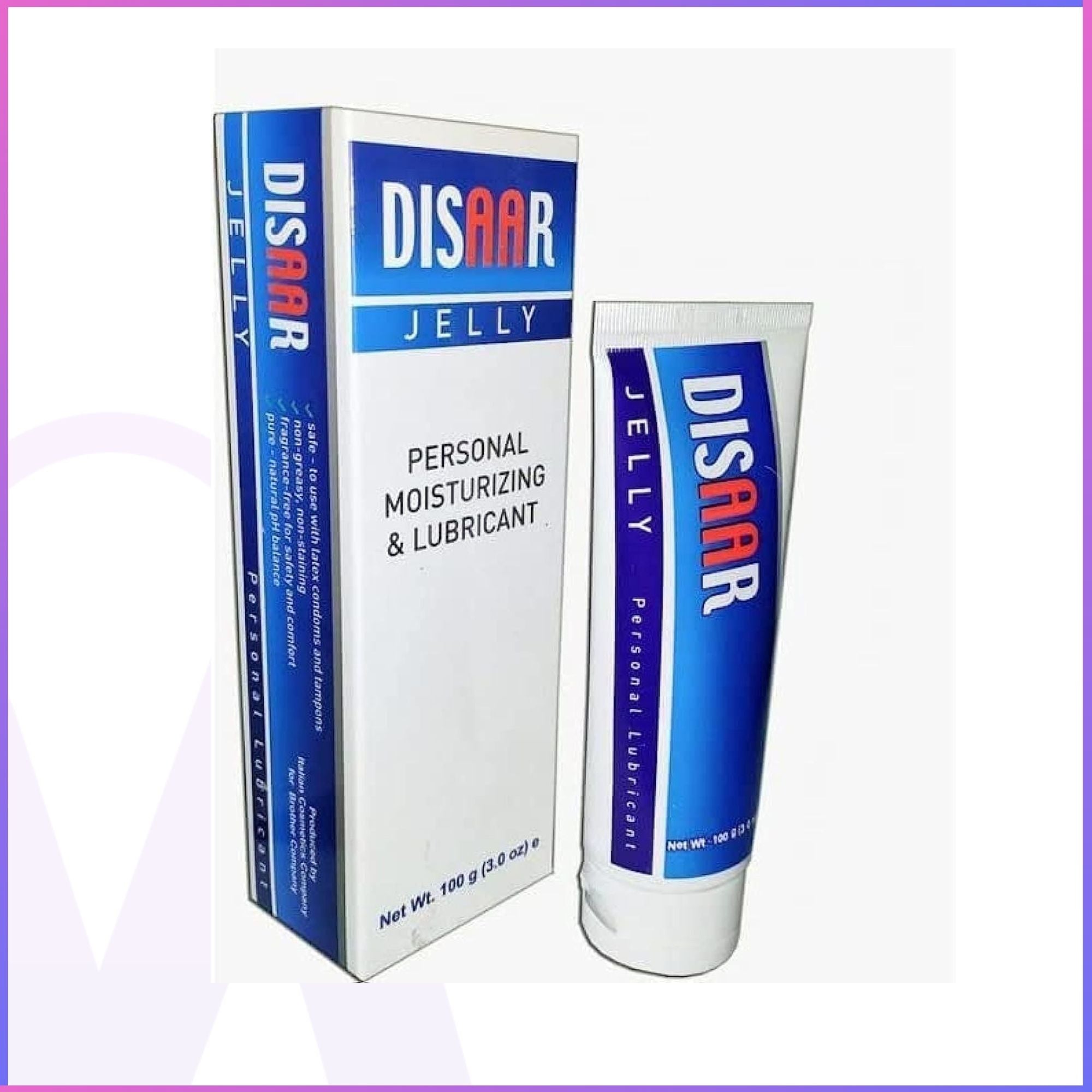 Disaar Jelly – Personal Moisturizing & Lubricant Gel – 100g