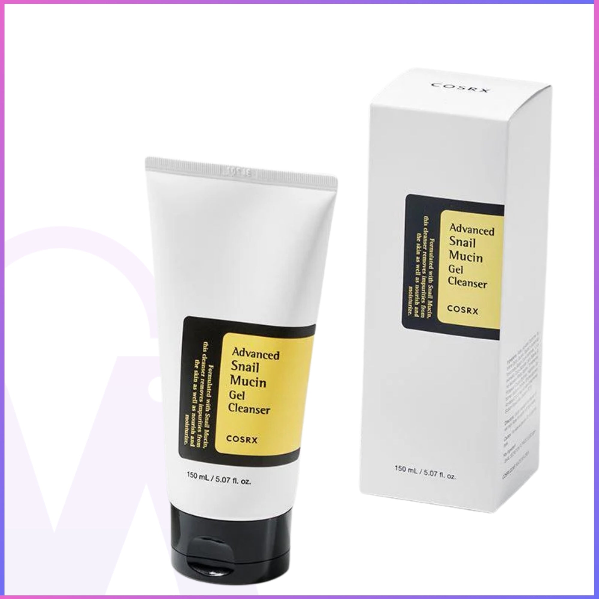 COSRX Advanced Snail Mucin Gel Cleanser – 50 ml / 150 ml