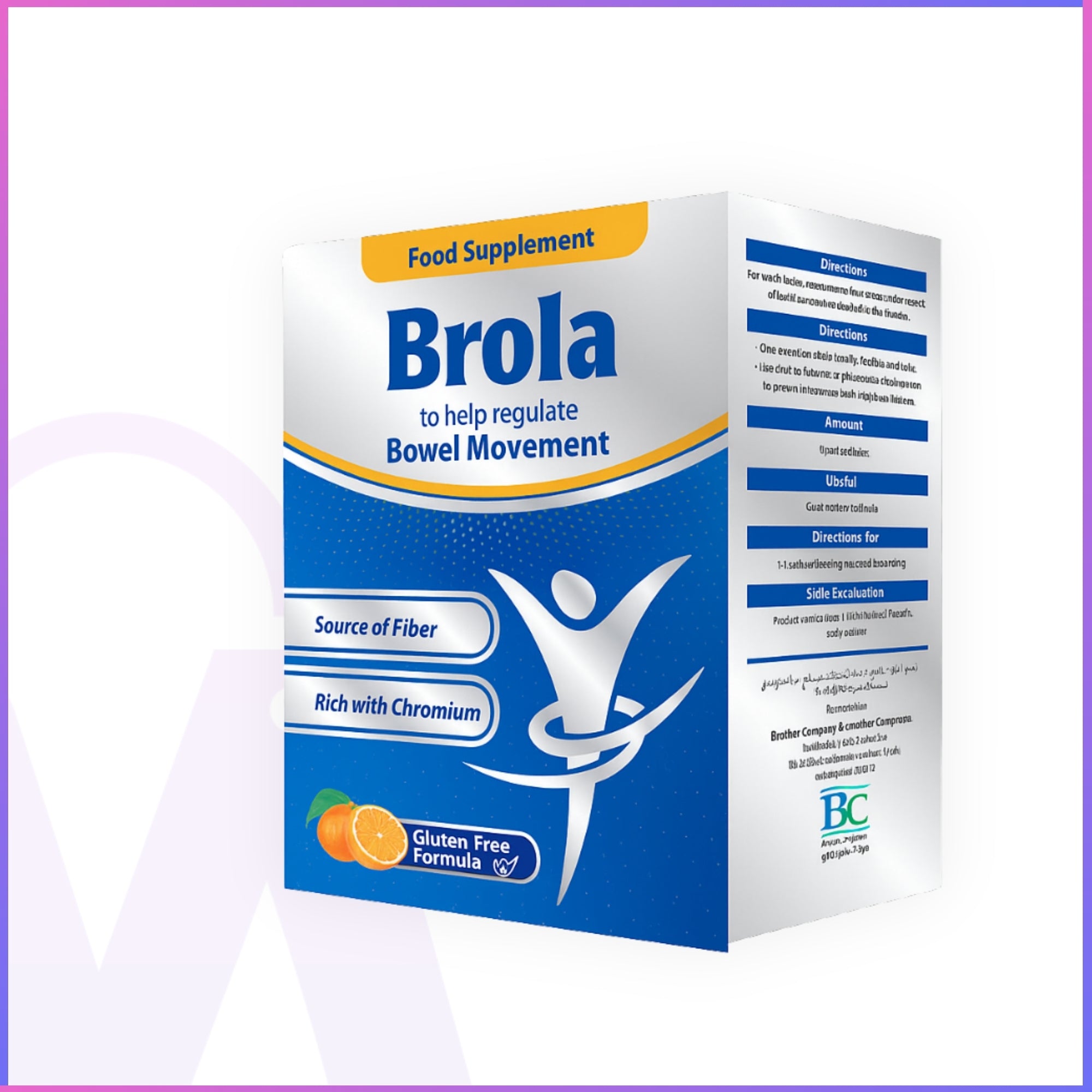 BroLa – Fiber Drink for Weight Control (10 Sachets)