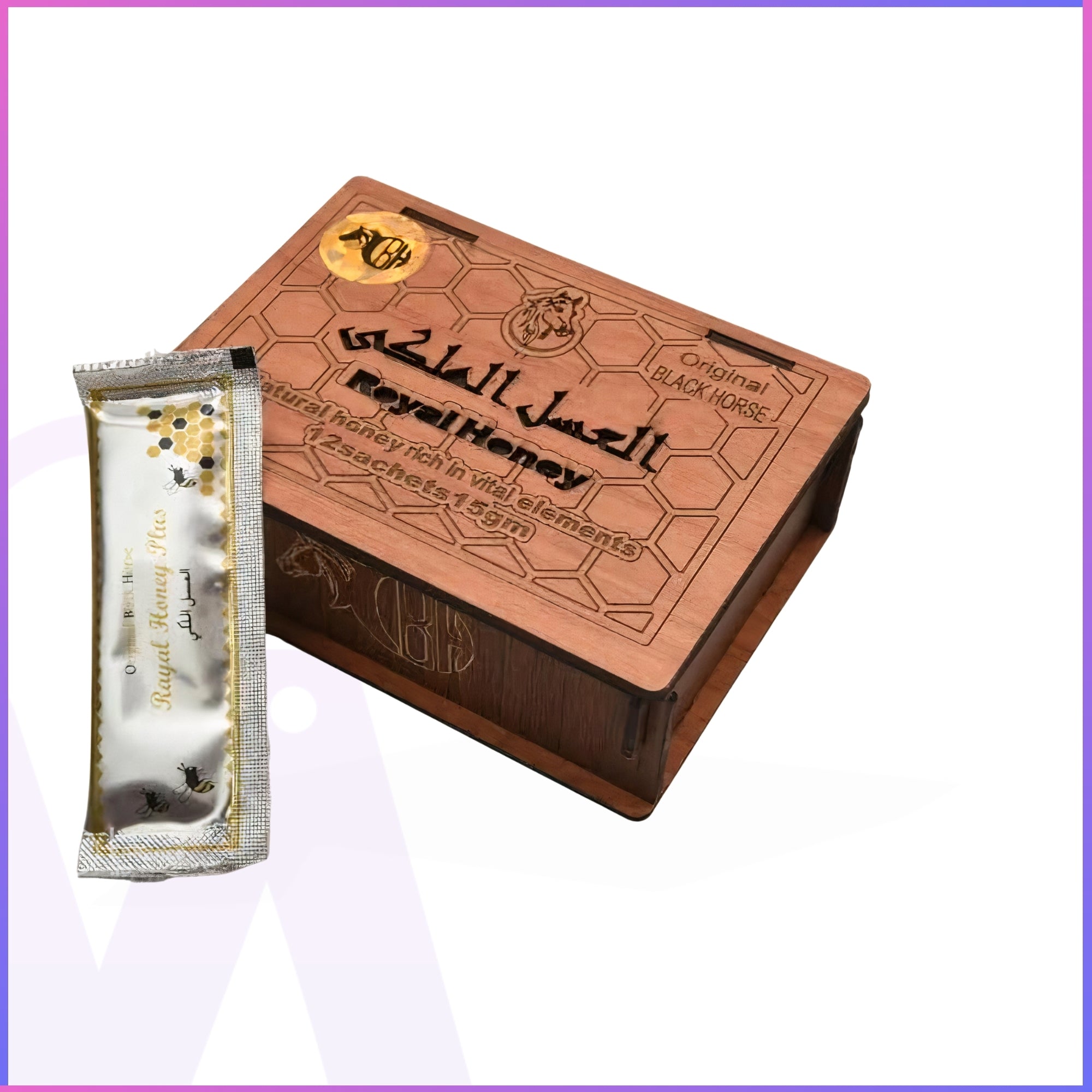 Black Horse Royal Honey – Men’s Vitality & Performance | 12 Sachets × 15g