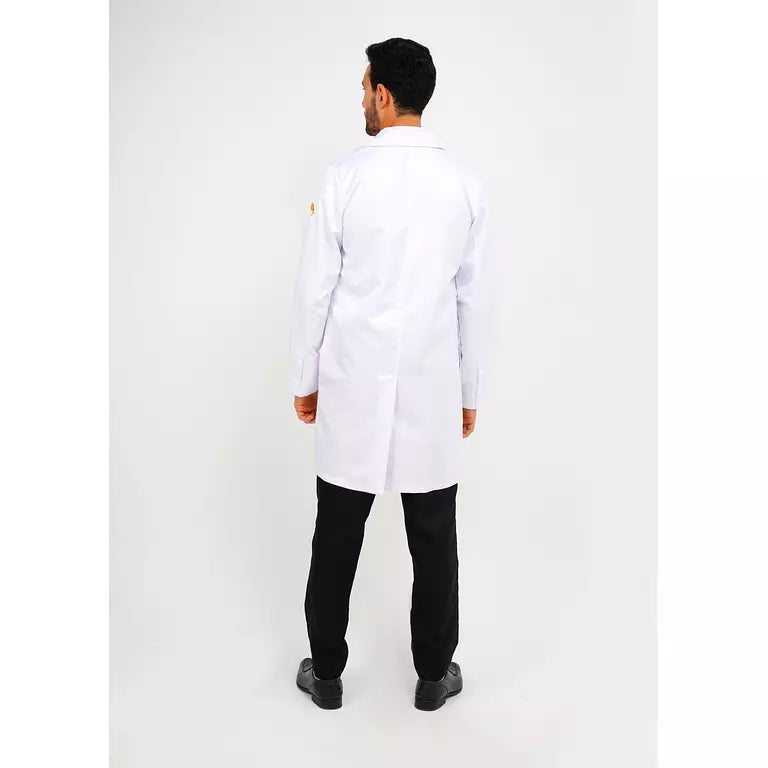 Premium Long Lab Coat - Men