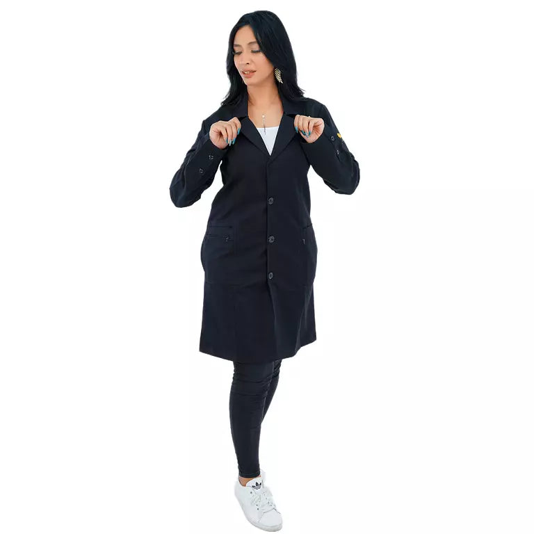 Premium Long Lab Coat - Women